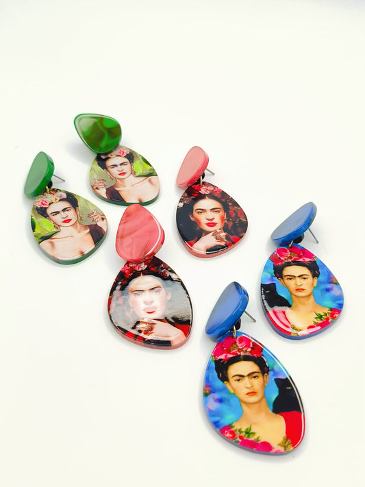 Brincos Frida Kahlo