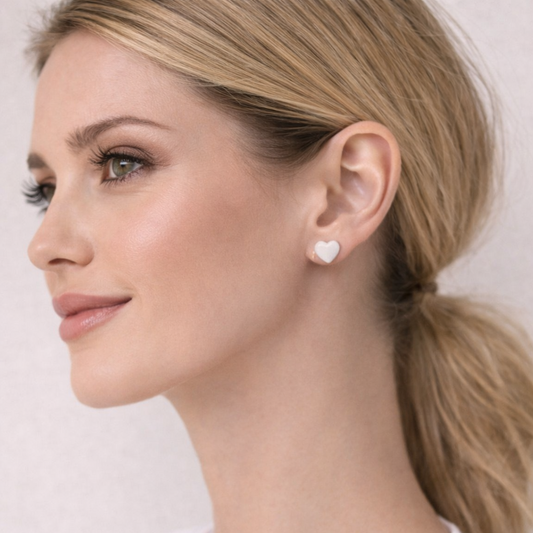 Brincos Coração Delicado
