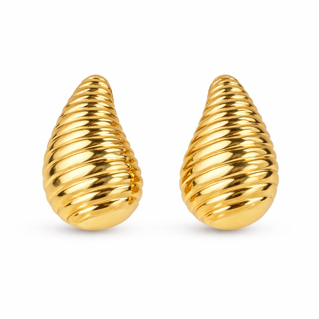 Brincos Gotas Charmosas (Aço inoxidável )