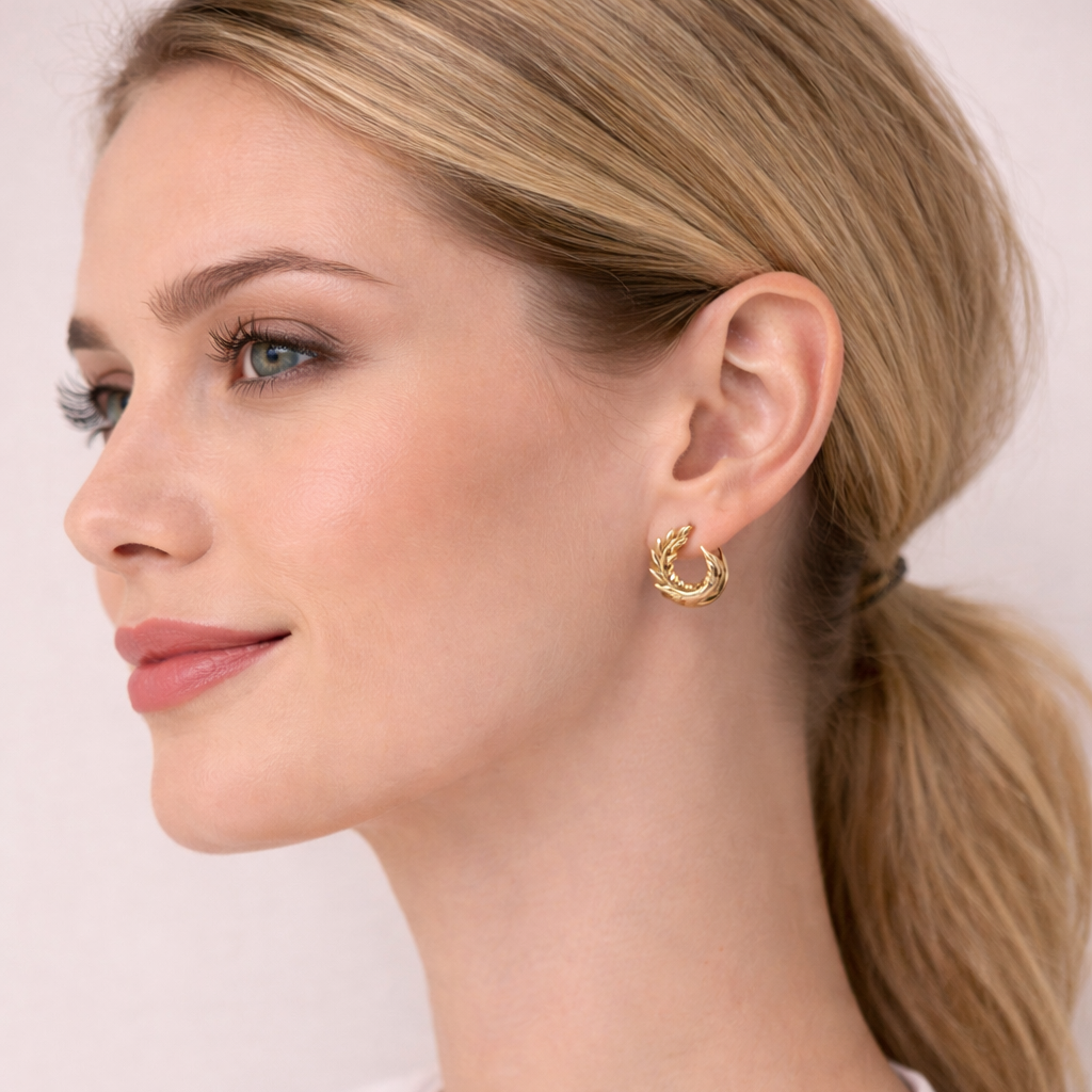 Brincos Marisa Elegance (aço inoxidável)