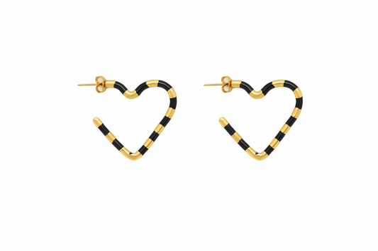 Brincos Amor da Marisa (aço inoxidável )