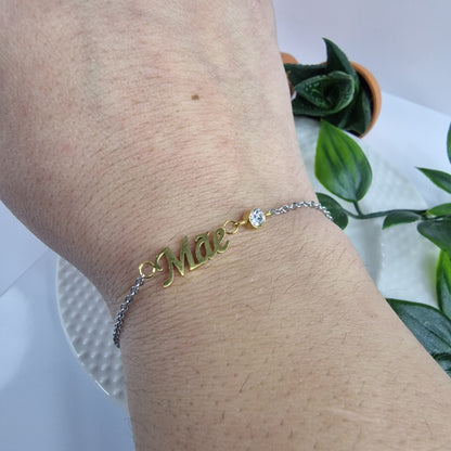 Pulseira Mãe (aço inoxidável)